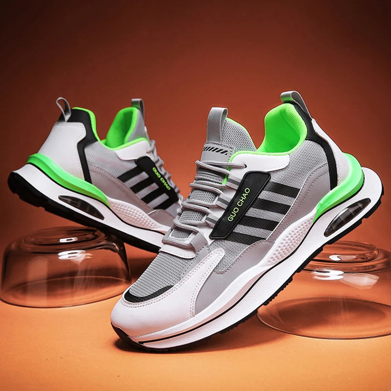 Popular Men's Shoes Breathable Comfortable Wear-resistant Sneakers Outdoor Jogging Shoes Are Casual Durable Soft Training Shoes