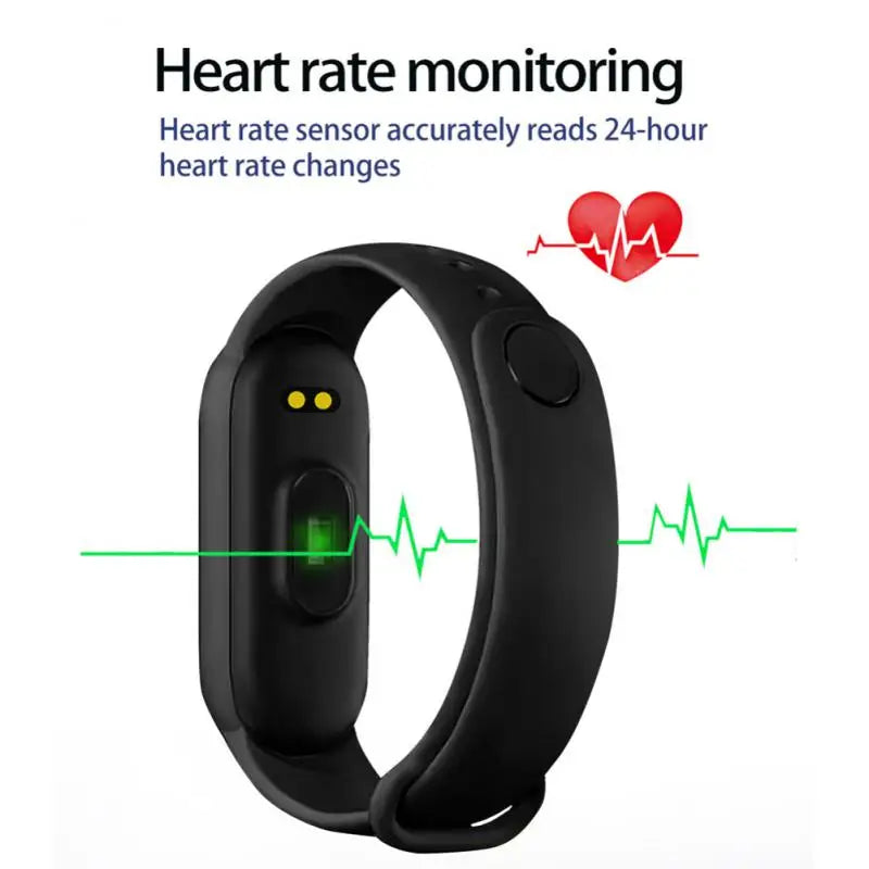 Smart Watch Men Women Fitness Sports Pedometers Bracelet Smart Band Bluetooth Music Heart Rate Take Pictures Smartwatch New