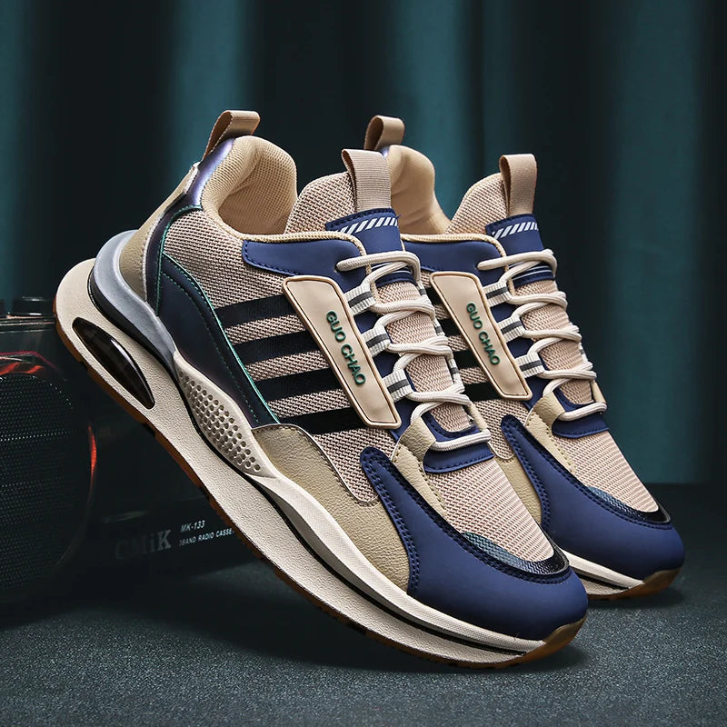 Popular Men's Shoes Breathable Comfortable Wear-resistant Sneakers Outdoor Jogging Shoes Are Casual Durable Soft Training Shoes