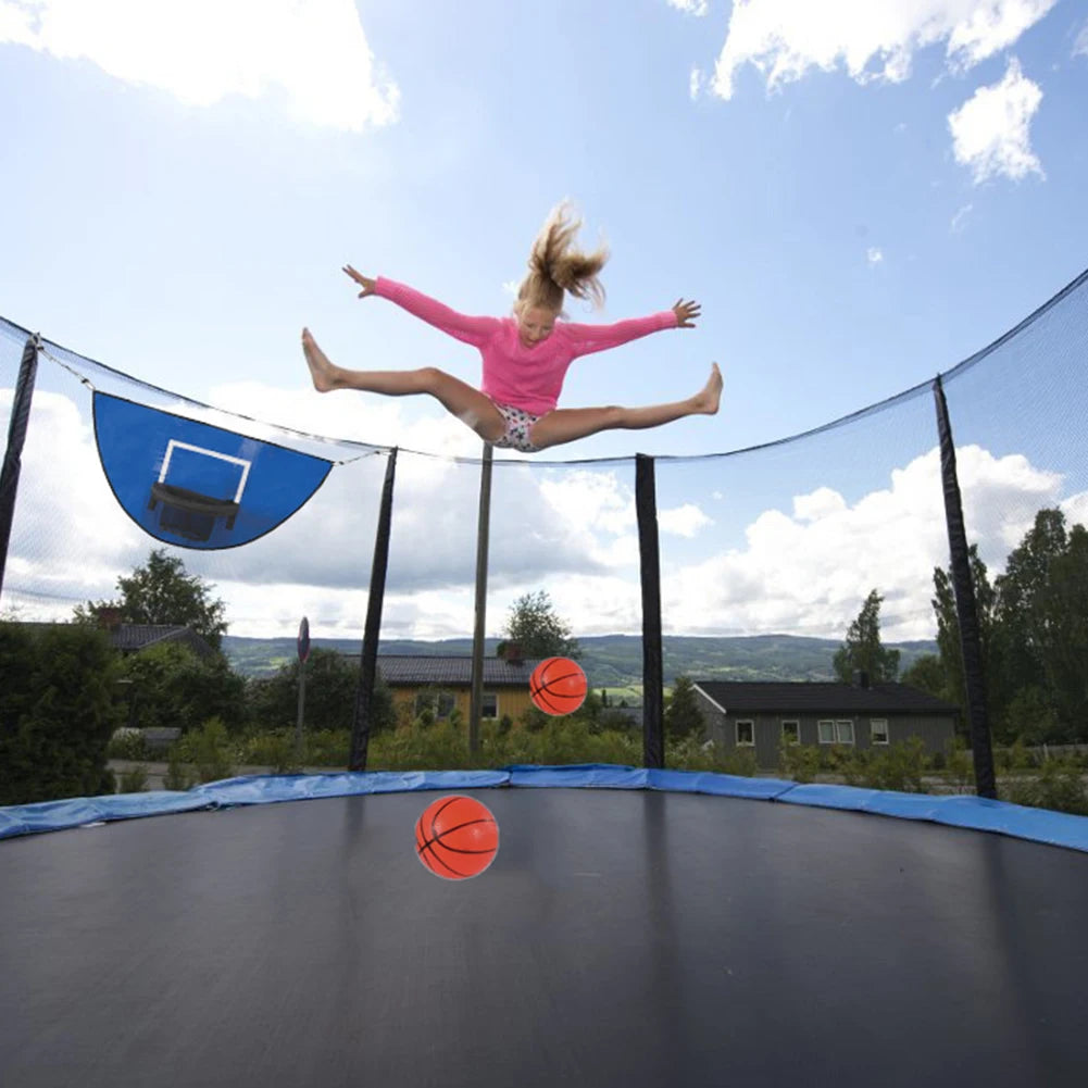 Trampoline Universal Outdoor Waterproof Sunscreen Basketball Stand Trampolines Child Basketball Toy Set Entertainment Accessorie