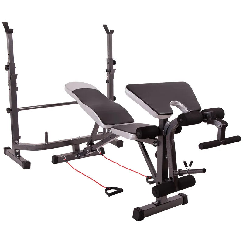 Squat Strength Training Weight Machine Multifunctional Fitness Equipment Bench Press Rack Weight Lifting Bed