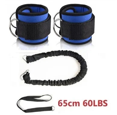 Taekwondo Boxing Training Leg Strength Football Trainer Speed Exercise Tubes Resistance Bands Kick Fitness Equipment