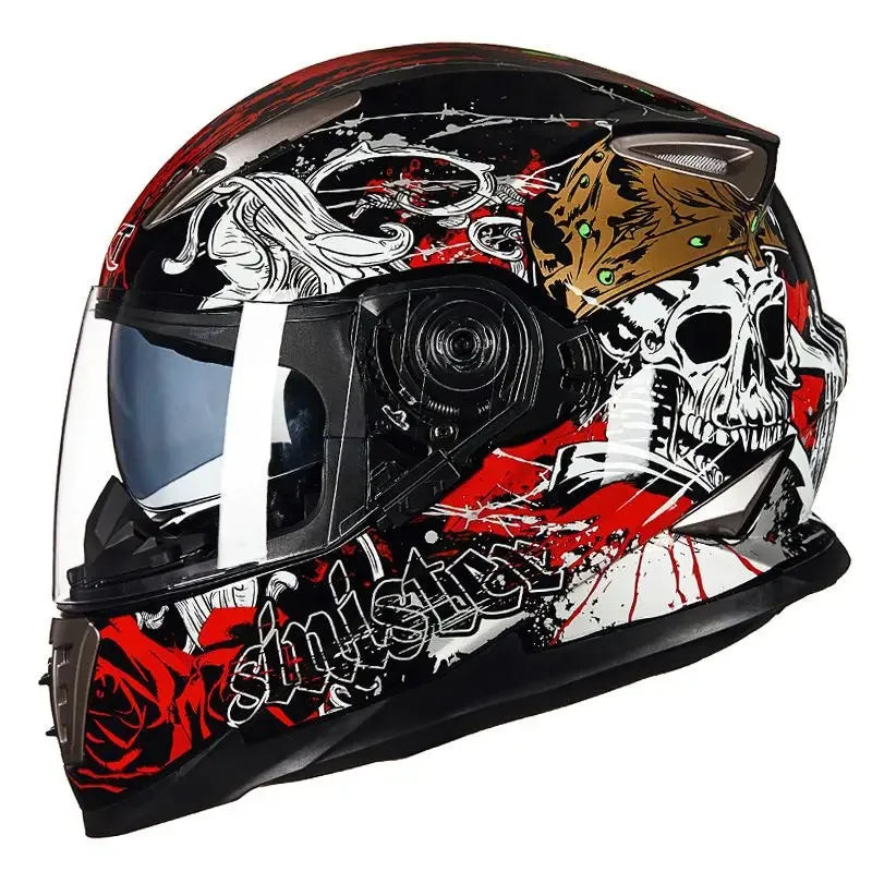 DOT Approved 2023 Full Face Helmet Motorcycle Casco Moto Motocross Riding Racing Helmet Off Road Capacete Moto