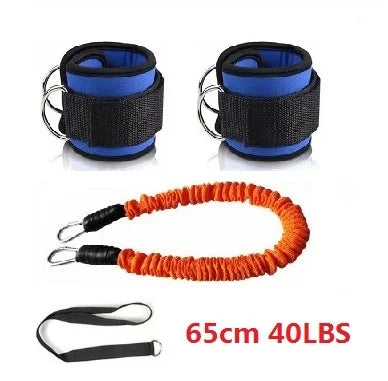 Taekwondo Boxing Training Leg Strength Football Trainer Speed Exercise Tubes Resistance Bands Kick Fitness Equipment