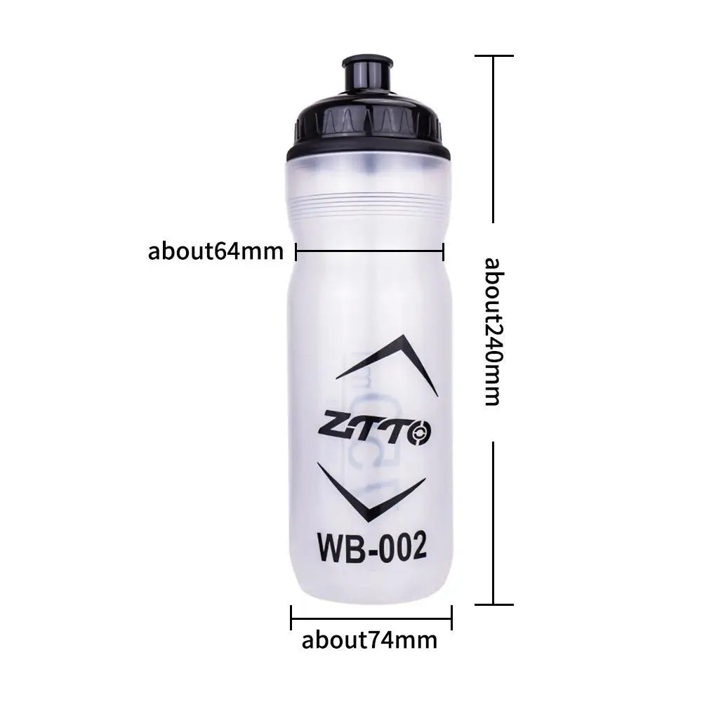 1PC 750ML Bicycle Water Bottle Mountain Road Bike Water Bottles PP5 Plastic Outdoor Cycling Kettle Portable squeezer water cup