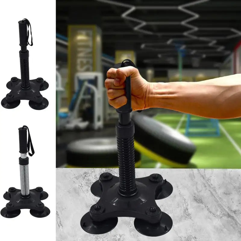 Arm Wrestling Training Equipment Wrist Muscle Builder Forearm Training Machine With Anti-Slip Handle And 4 Stable Suction Cups