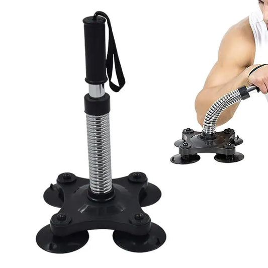 Arm Wrestling Training Equipment Wrist Muscle Builder Forearm Training Machine With Anti-Slip Handle And 4 Stable Suction Cups