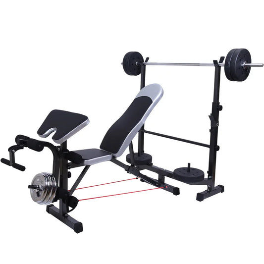 Squat Strength Training Weight Machine Multifunctional Fitness Equipment Bench Press Rack Weight Lifting Bed