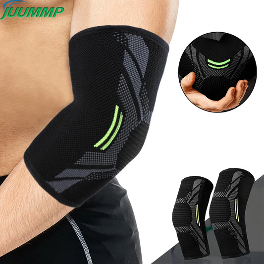 Elbow Support Elastic Gym Sport Elbow Protective Pad Absorb Sweat Sport Basketball Volleyball Tennis Arm Sleeve Elbow Brace