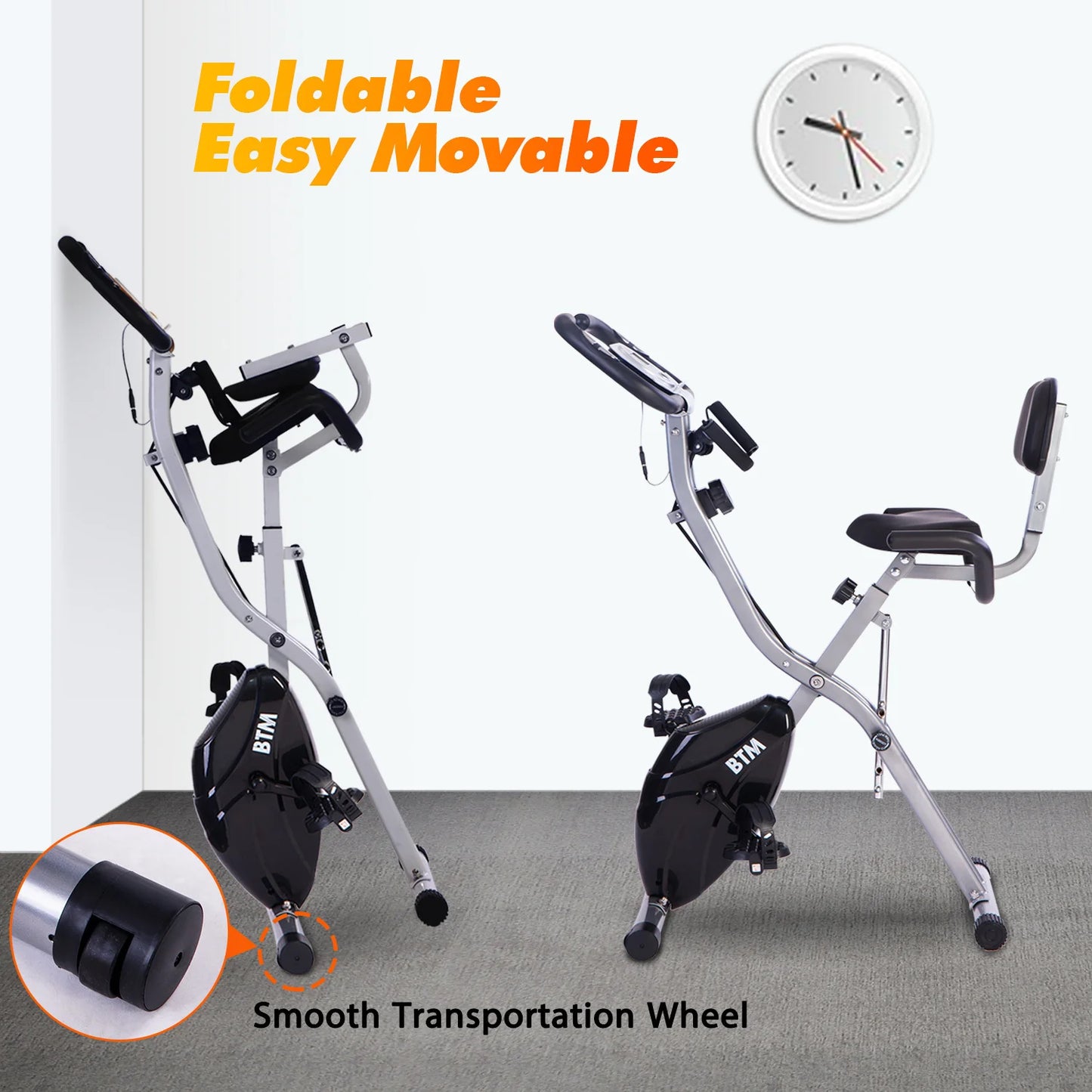 2022 Folding Cycling Exercise Bike Indoor Training X Bike for Home Cardio Workout Fitness Equipment Trainer 1